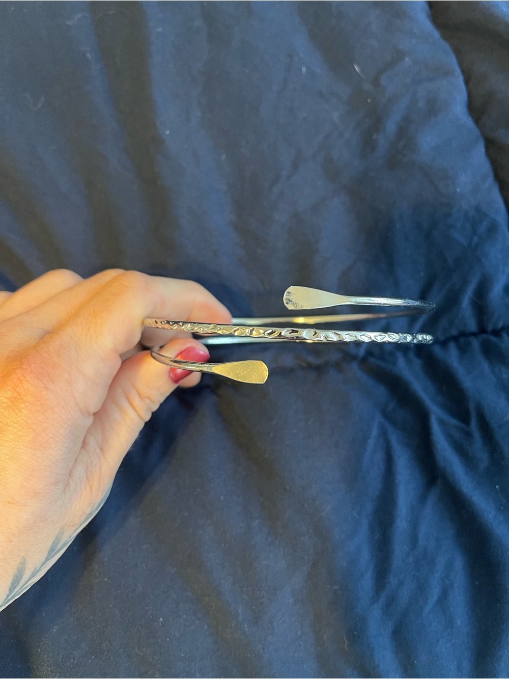 Silver Open Cuff